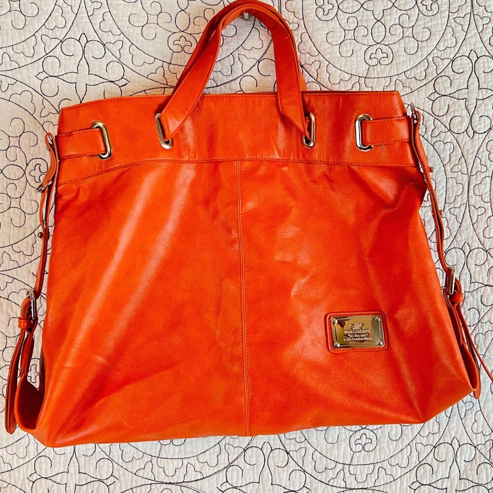 Elite Models Fashion Hobo Bag Orange